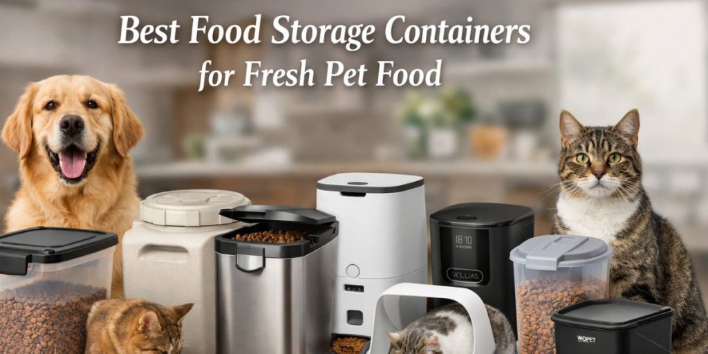 Food Storage Containers for Pets