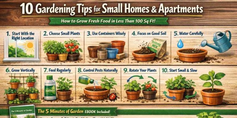 Gardening Tips for Small Homes and Apartments