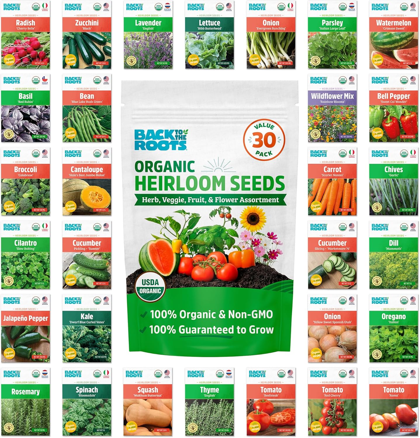 Organic seeds