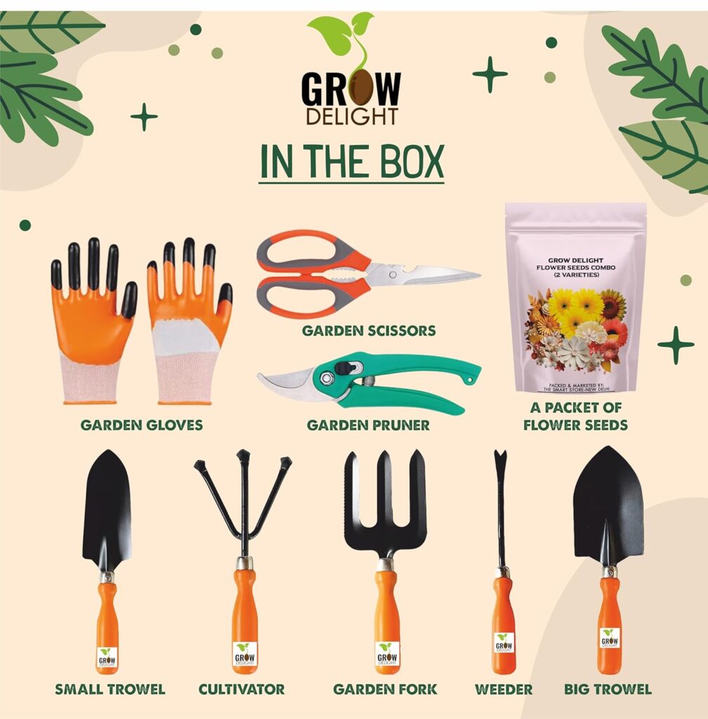 Gardening Tools Kit-9 Pcs
